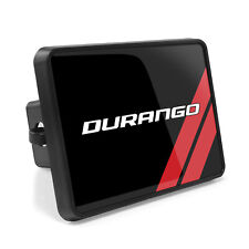 Dodge Durango Uv Graphic Black Metal Plate On Abs Plastic 2 Trailer Hitch Cover