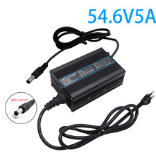 54.6v 5a Charger For 13s Lithium Ion Battery With Dc5.52.5 Connector