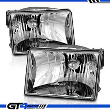 Fits 1993-1996 Grand Cherokee Crystal Factory Headlights Left Right Pair