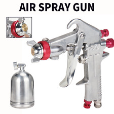 F-75g Hvlp Auto Paint Spray Gun Set 1.5mm For Car Clean Repair Compressor Tool