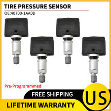 Complete Set Of 4 Genuine For Nissan Tpms Tire Pressure Sensors Kit 40700-1aa0d