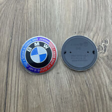 74mm Rear Trunk Roundel Emblem Logo Badge Accessories For Bmw 50th Anniversary