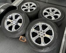 Chrome 20 Ford F-150 Lariat Oem Factory Wheels Tires Rims Platinum Limited Lugs
