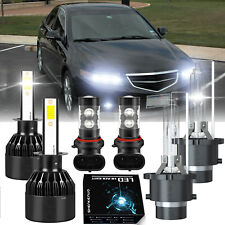 For Acura Tsx 2004 2005 2006 2007 2008 Led Hid Headlights Hilow Fog Light Bulbs