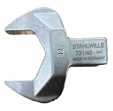 New Stahlwille 58214032 73140 32mm Open Ended Wrench Insert Tool