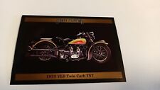 1992 Collect-a-card Harley Davidson Series 2 1935 Vld Twin Carb Tnt