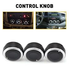 3x Control Knobs Audio Radio Fits Toyota Vios 2002-2006 Car Auto Accessories Usa