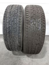 2x P25570r17 General Grabber Hts 1132 Used Tires