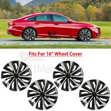For Honda Accord Civic Set Of 4 16 Hub Wheel Covers Snap On Fits R16 Steel Rim
