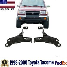Front Bumper Reinforcement Brackets Set For 1998-2000 Toyota Tacoma.