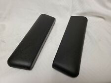 New Blk A-body Rear Arm Rest Pads 64-67 Chevy Chevelle Pontiac Gto Olds 442 Gs