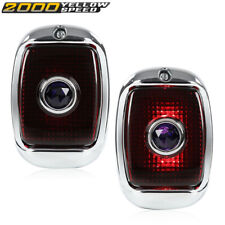 Truck Rear Black Blue Dot Tail Lamps Right Pair Fit For 1940-1953 Chevy Gmc