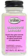 Testors 1161x Glosscote Lacquer 1-34 Oz Clear Glosscote Overcoat 075611116105