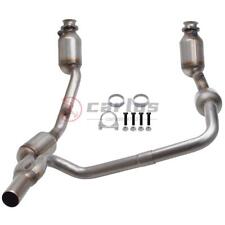 Front Y Pipe Catalytic Converter Set For 2007 2008 2009 Jeep Wrangler 3.8l