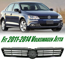 Fit 2011 2012 2013 2014 Volkswagen Jetta Black Chrome Front Grille Mesh Grill