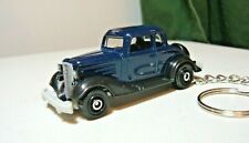 1934 Chevy Master Coupe Blue New Keychain Key Ring Diecast 1935 36