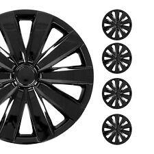 16 Wheel Covers Hubcaps 4pcs For Mazda 3 Black