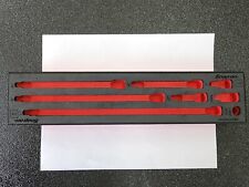 Snap-on Tools Foam Organizer Tray For 8pc 14 Drive Extension Adapter Set