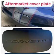Unpainted Aftermarket Coverbumper Fillerlicense Plate For Corvette C5 97-04
