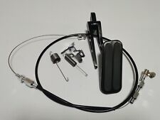 Billet Alum 5x2 Gas Pedal Black Throttle Cable Bracket Spring Kit Hot Rod 36