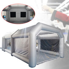 Inflatable Car Spray Paint Booth Portable Auto Paint Job Tent 2 Filter System Us
