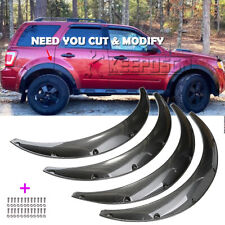 35 For Ford Escape 2008-2012 Fender Flares Widebody Arch Mudguard Carbon Look