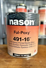 Nason Axalta Dupont Ful-poxy 491-16 Dtm Epoxy Primersealer Gray 1 Gal