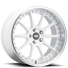 18 19 Esr Wheels Cs12 Gloss White Jdm Style Rims