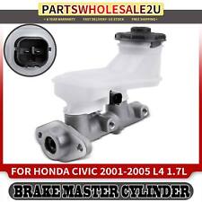 Brake Master Cylinder With Reservoir Sensor For Honda Civic 01-05 Bore 78 In.