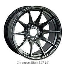 Xxr Wheels Rim 527 18x8.75 5x1005x114.3 Et20 73.1cb Chromium Black