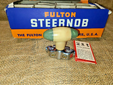 Nos Vintage Fulton Accessory Suicide Steering Wheel Knob T Grip Spinner Gm Chevy