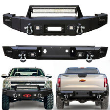 Vijay Fit 2007-2013 Chevy Silverado 1500 Front Or Rear Bumper With Led Lights