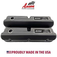 Ford Boss Windsor Black Small Block Ford Valve Covers Nos Part M-6582-boss