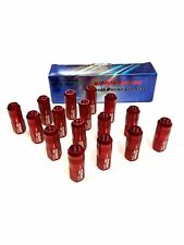 Nippon Racing D1 Spec Forged Red Lug Nuts 12 X 1.5mm 16pcs For Honda Acura Civic