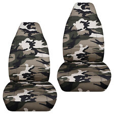 Designcover Front Car Seat Covers Urban Camo Fits 04-12ford Ranger Bucket Seat