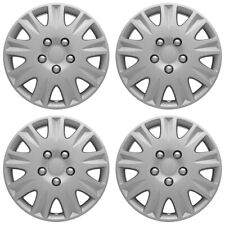 Set Of 4 15 Hub Caps Full Wheel Covers Rim Cap Lug Cover Hubs For Steel Wheels