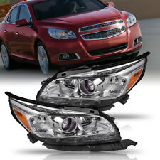 Headlights For 2013 2014 2015 Chevy Malibu 16 Limited Headlamps Pair Projector B