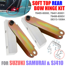 Soft Top Rear Bow Hinge Hardware For Suzuki Samurai Sj410 Full Kit Both Sides