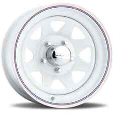 U.s. Wheel 70-7855 White 8spoke 16 X 8 5 X 55 Bolt Circle 45 Back Spacing 0 Offs