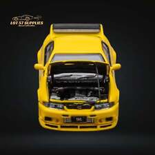 Focal Horizon Nissan Skyline R33 Gt-r 4th Gen 400r In Yellow Openable Hood 164