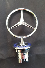 Mercedes Chrome Front Hood Ornament Mounted Logo Emblem For C E S Amg