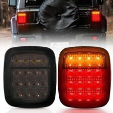 16led Tail Lights Reverse Brake Turn Signal Stop Lamp For Jeep Wrangler Tj Cj Yj