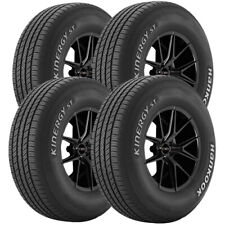 Qty 4 25570r15 Hankook Kinergy St H735 108t Sl White Letter Tires