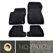 New 4 Pieces Black Nylon Carpet Floor Mats Fit For 11-15 Ford Focus Oe Fitment
