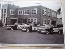 1959 Plymouth Police Car Fleet 11 X 17 Photo  Picture