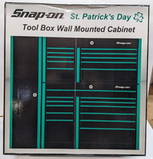 Snap-on Tools St. Patricks Day Tool Box Wall Mounted Cabinet 2004 New
