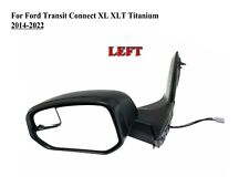 Left Driver Side Door Mirror For 2012-2022 Ford Transit Connect Xl Xlt Titanium