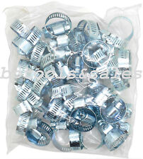 100 Pc 14 - 58 Hose Clamp Worm Gear Hose Pipe Fitting Clamp Assortment Kit