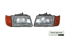 Original Headlights Front Left Right Audi 100 C3 Bosch 1305235071l 1305235072