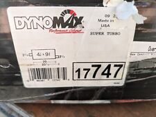 Exhaust Muffler-super Turbo Universal Dynomax 17747 Gmb